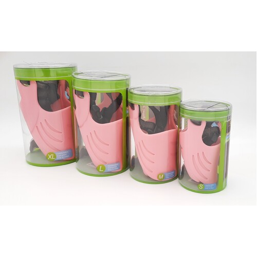 Pet Duck Muzzle Silicone Pink