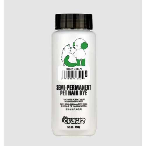 OPAWZ Semi-Permanent Dog Hair Dye - Kelly Green 150g