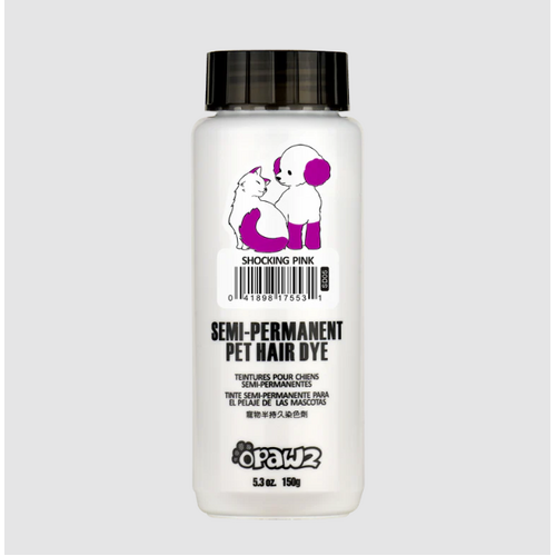 OPAWZ Semi-Permanent Dog Hair Dye - Shocking Pink 150g