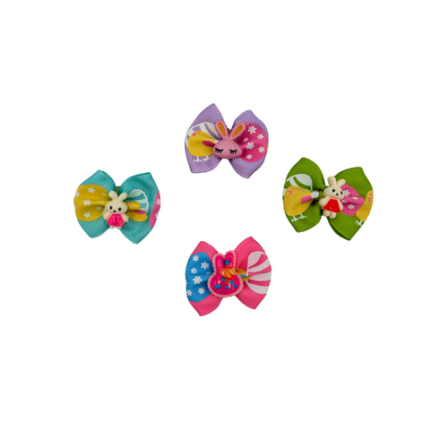 TCS Easter Hair Bows Pack of 40 - 4 Styles