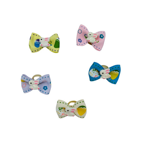 TCS Easter Hair Bows Pack of 40 - 5 Styles