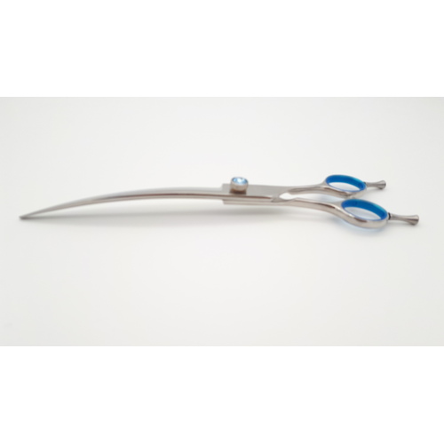 TCS Premium - 8" Curved Pet Grooming Scissor / Shear - 440C Stainless Steel