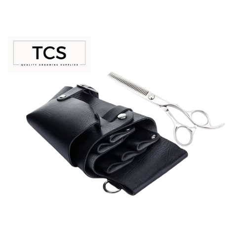 TCS multifunction professional pet hair scissors bag/holster for pet groomer