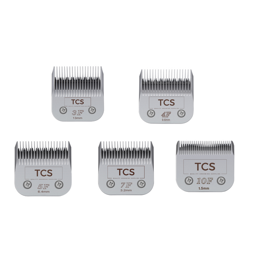 TCS D Series Blade Value Pack incl #10F, 7F, 5F, 4F and 3F