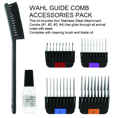 wahl stainless steel clipper guards